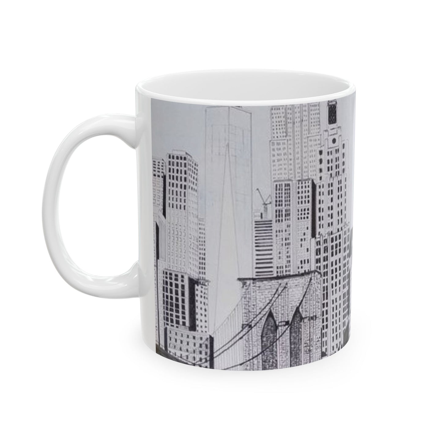 North East Cities Ceramic Mug, (11oz, 15oz)