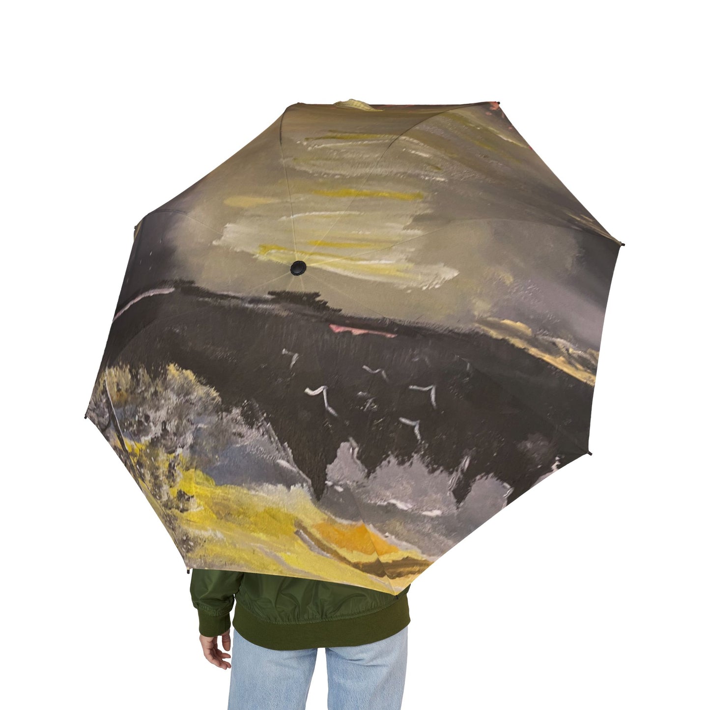 Semi-Automatic Foldable Umbrella