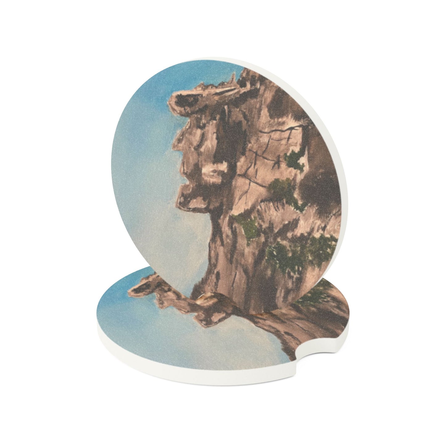 Soapstone Car Coaster