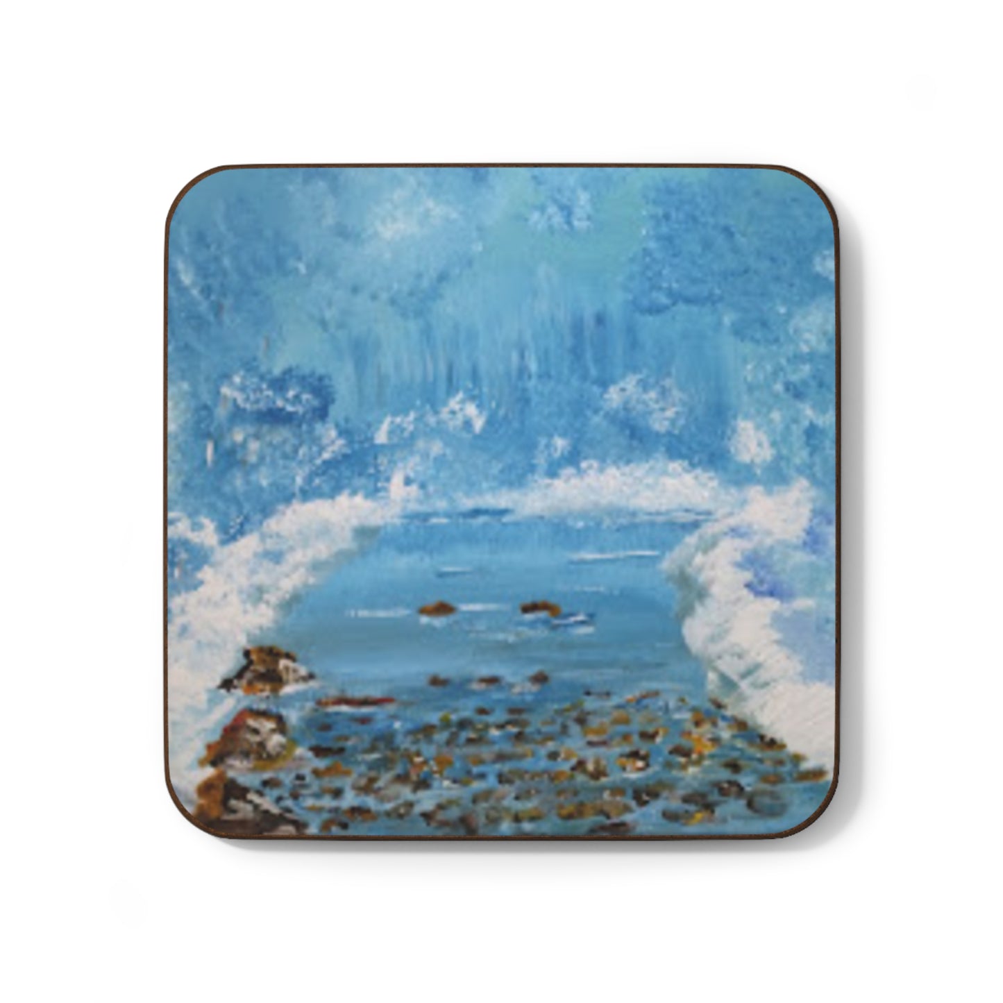 Magical Ice Hardboard Back Coaster