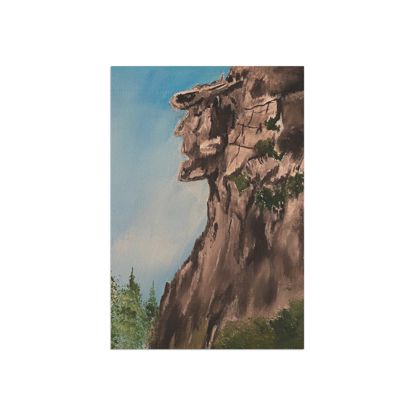 Old Man on the Mountian Garden & House Banner
