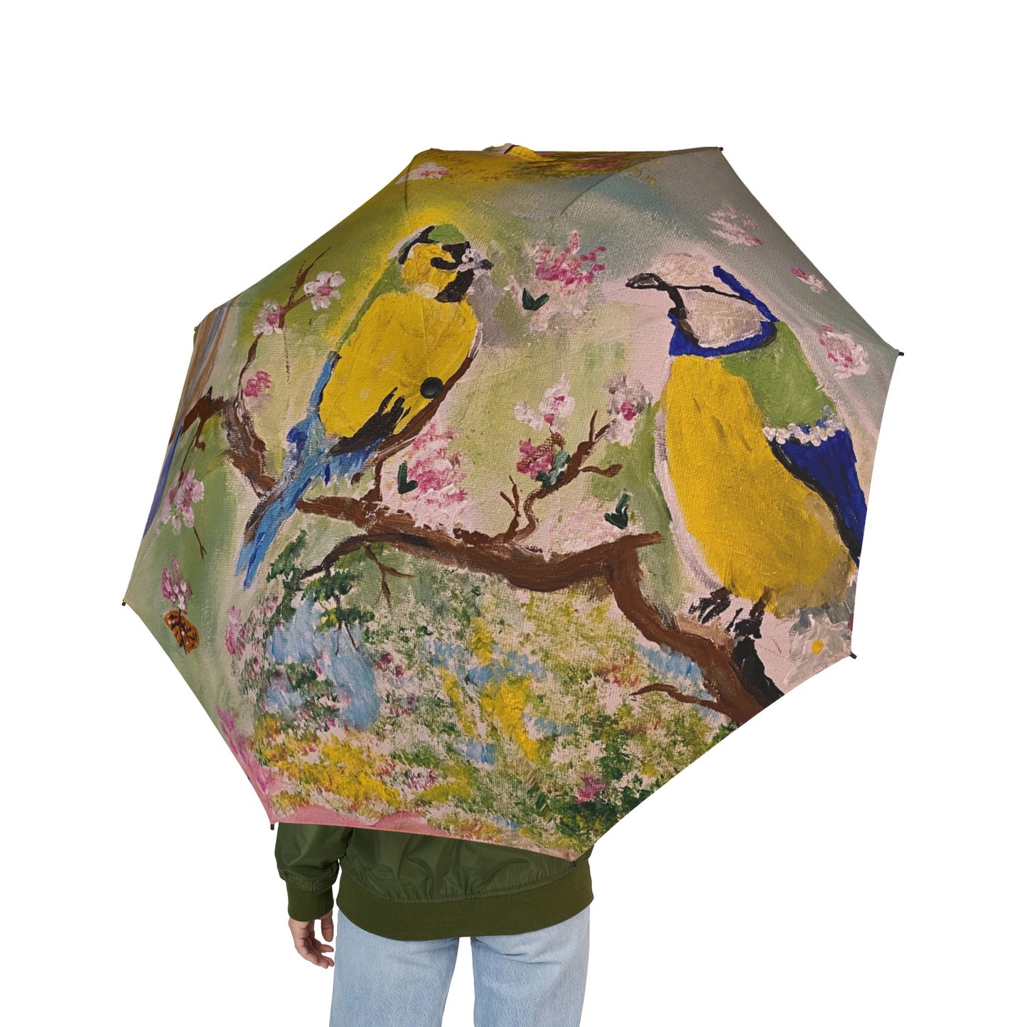 Birdies Semi-Automatic Foldable Umbrella