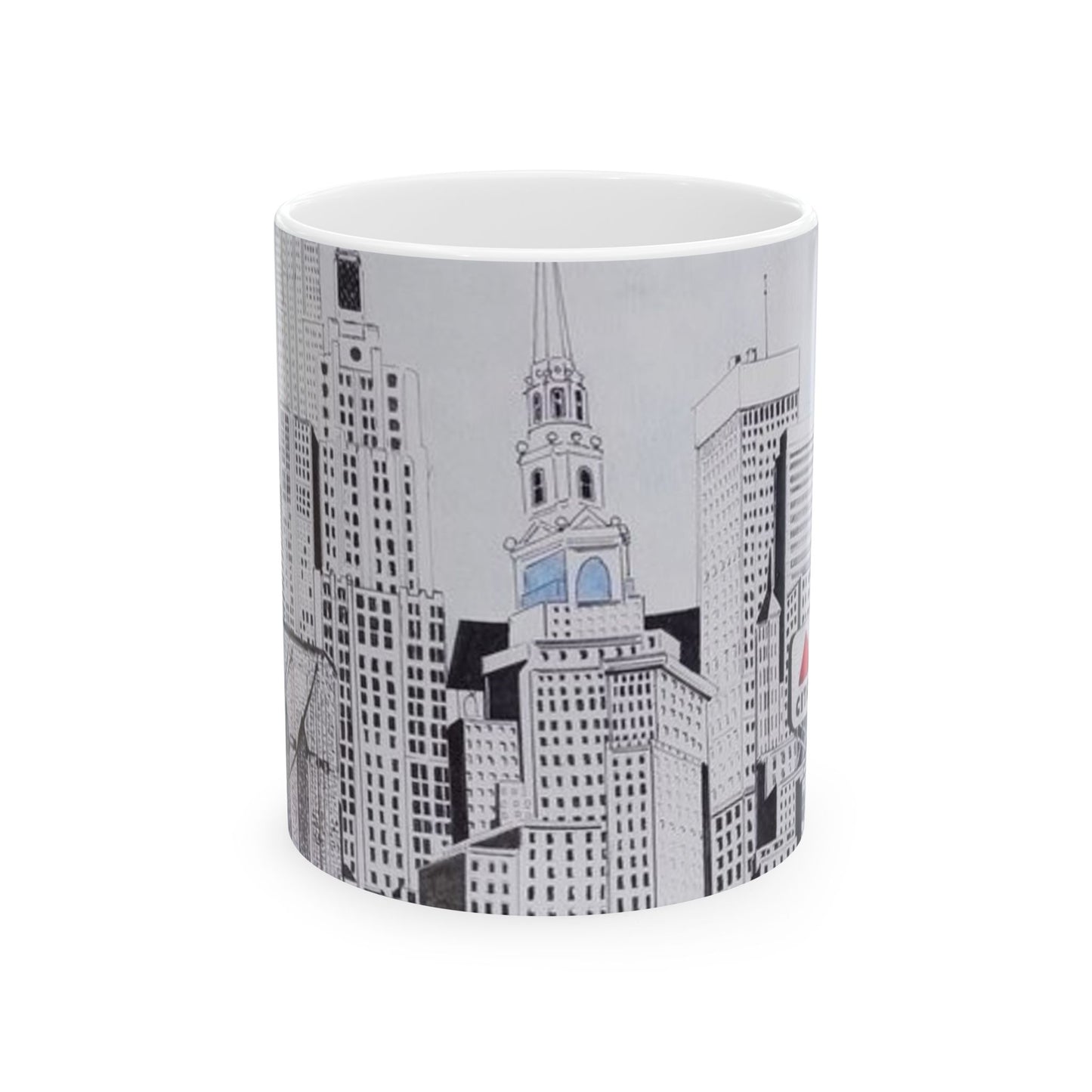 North East Cities Ceramic Mug, (11oz, 15oz)