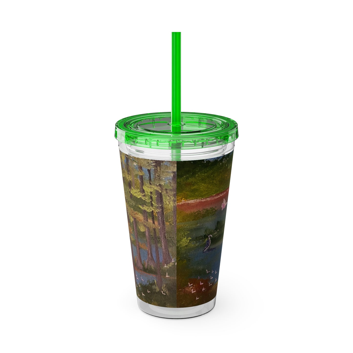 Sunsplash Tumbler with Straw, 16oz