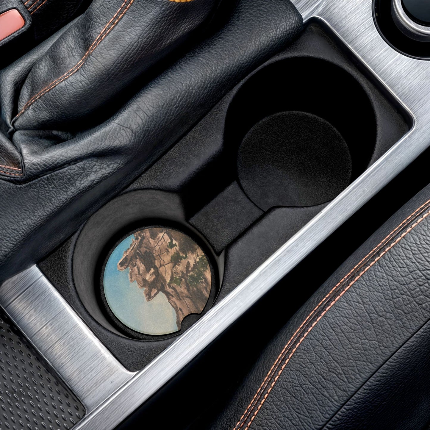 Soapstone Car Coaster