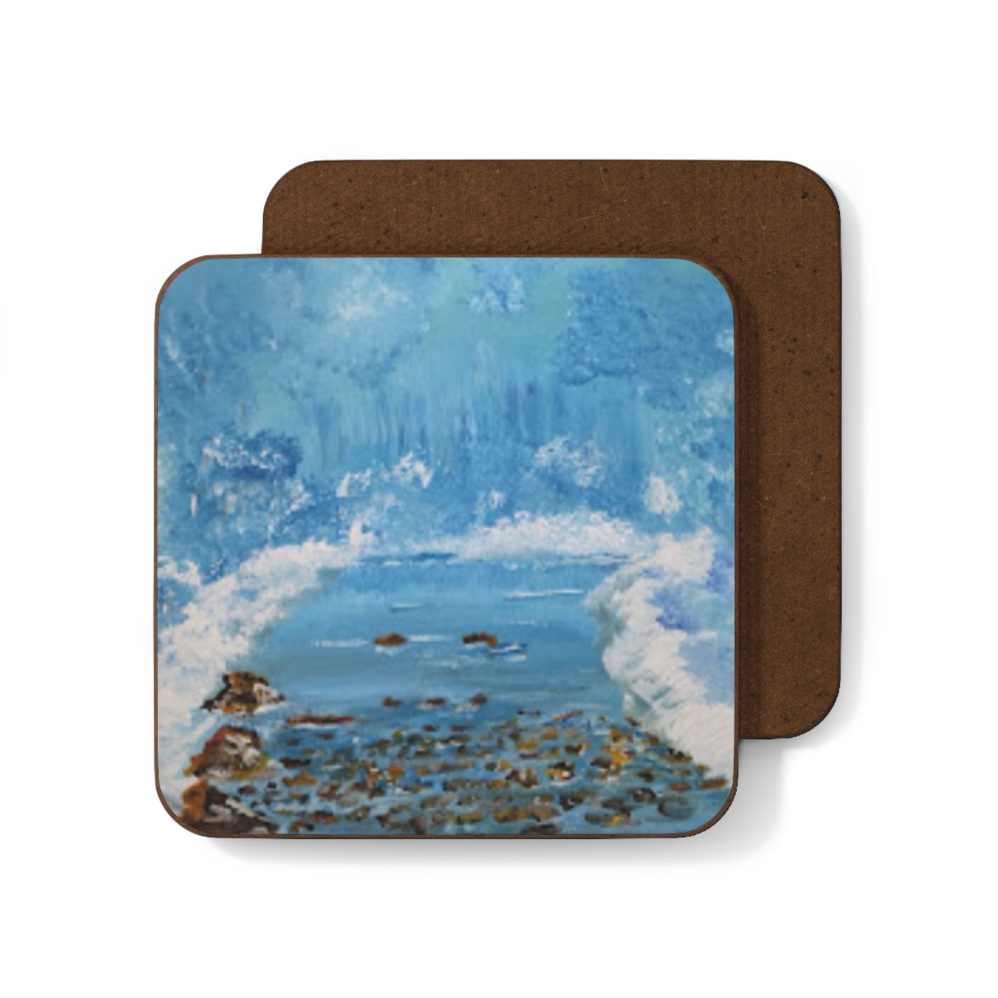 Magical Ice Hardboard Back Coaster