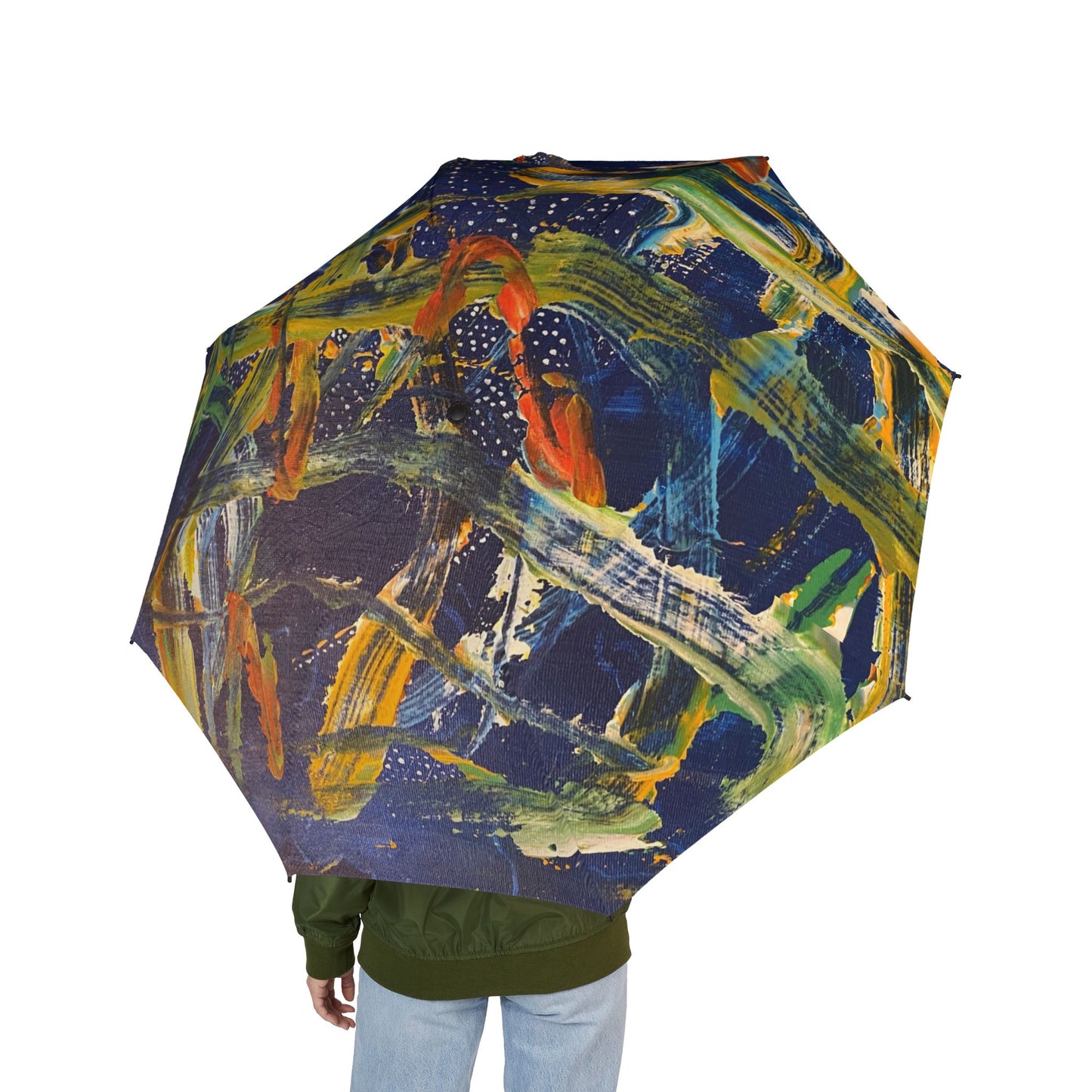 Semi-Automatic Foldable Umbrella