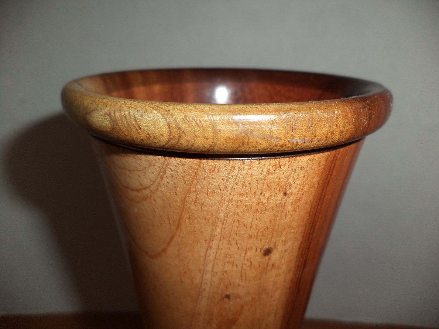 Wooden Vase