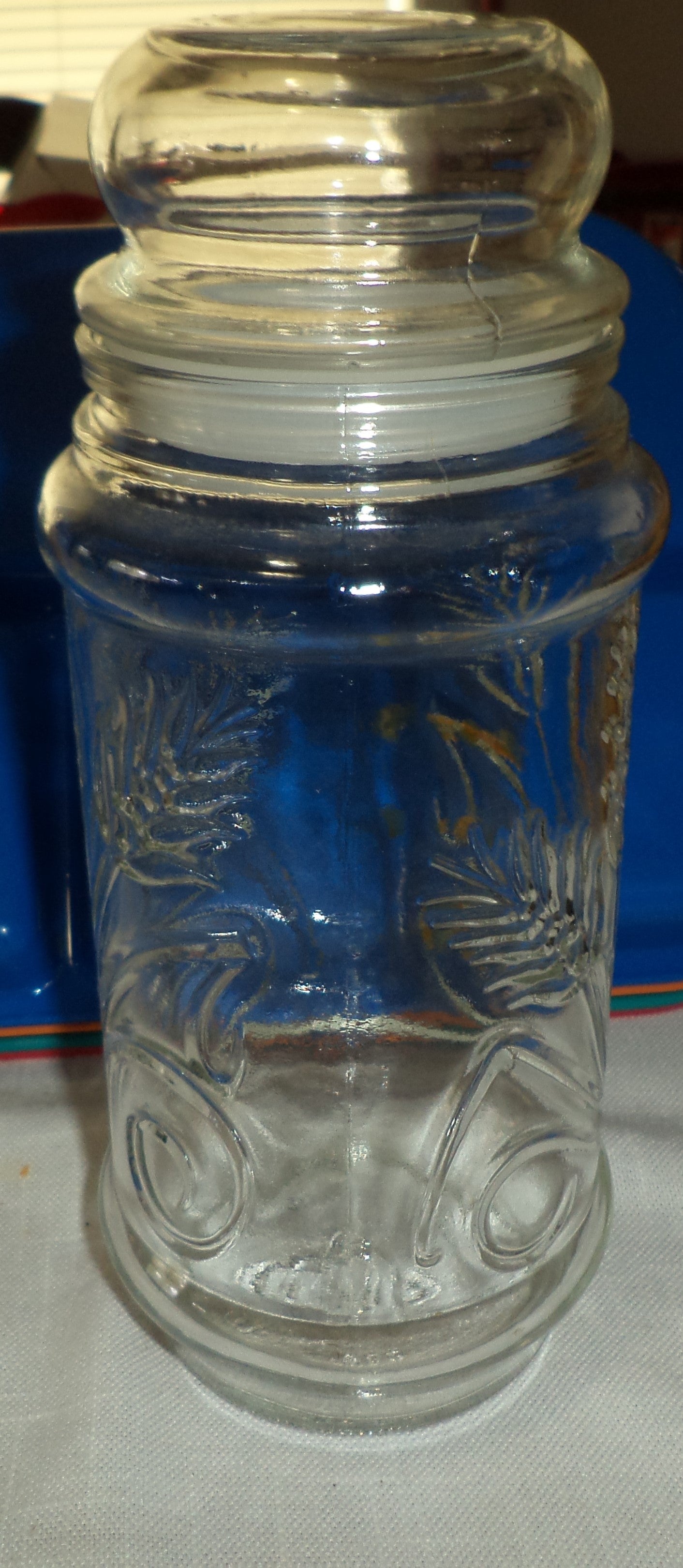 Anchor Hocking Planters peanut 1983 Jar w/ Lid