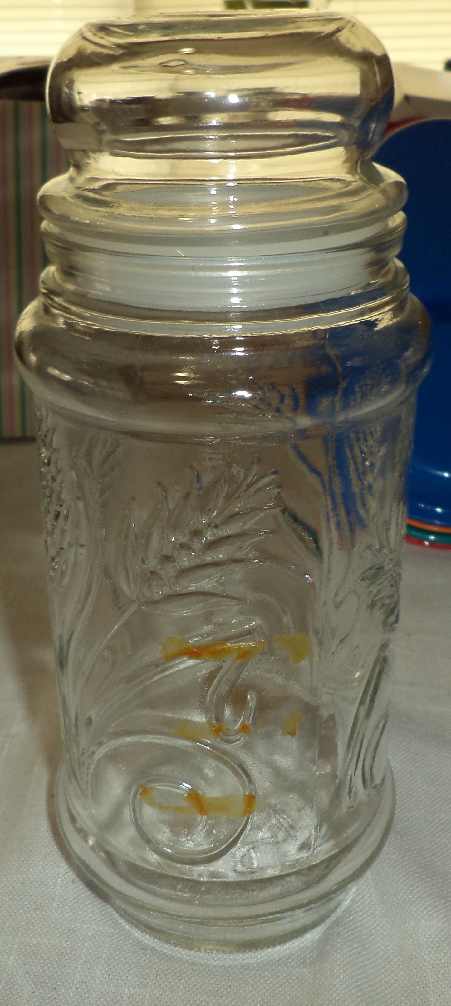 Anchor Hocking Planters peanut 1983 Jar w/ Lid