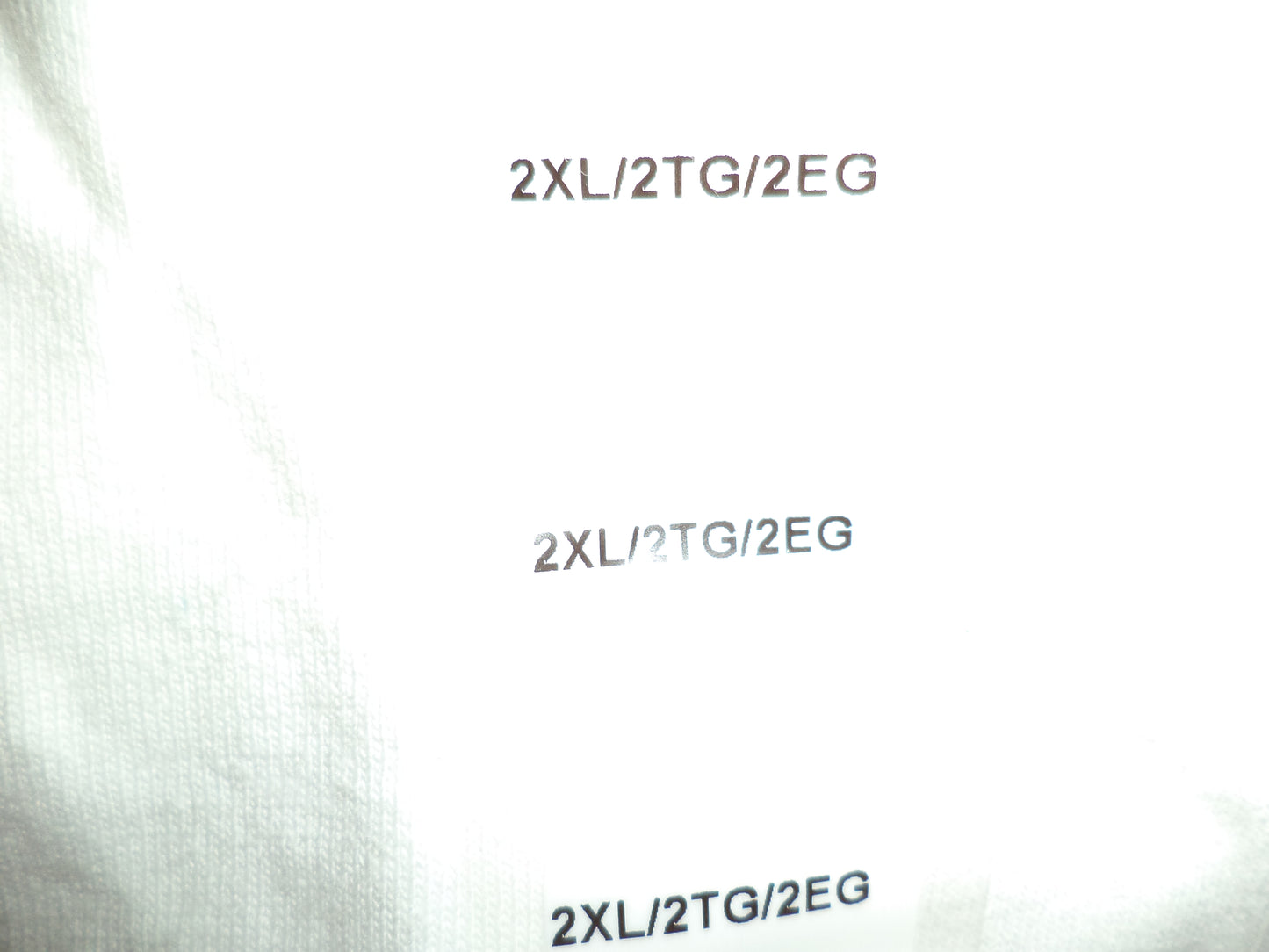 2 Gildan 2XL White Undershirts New
