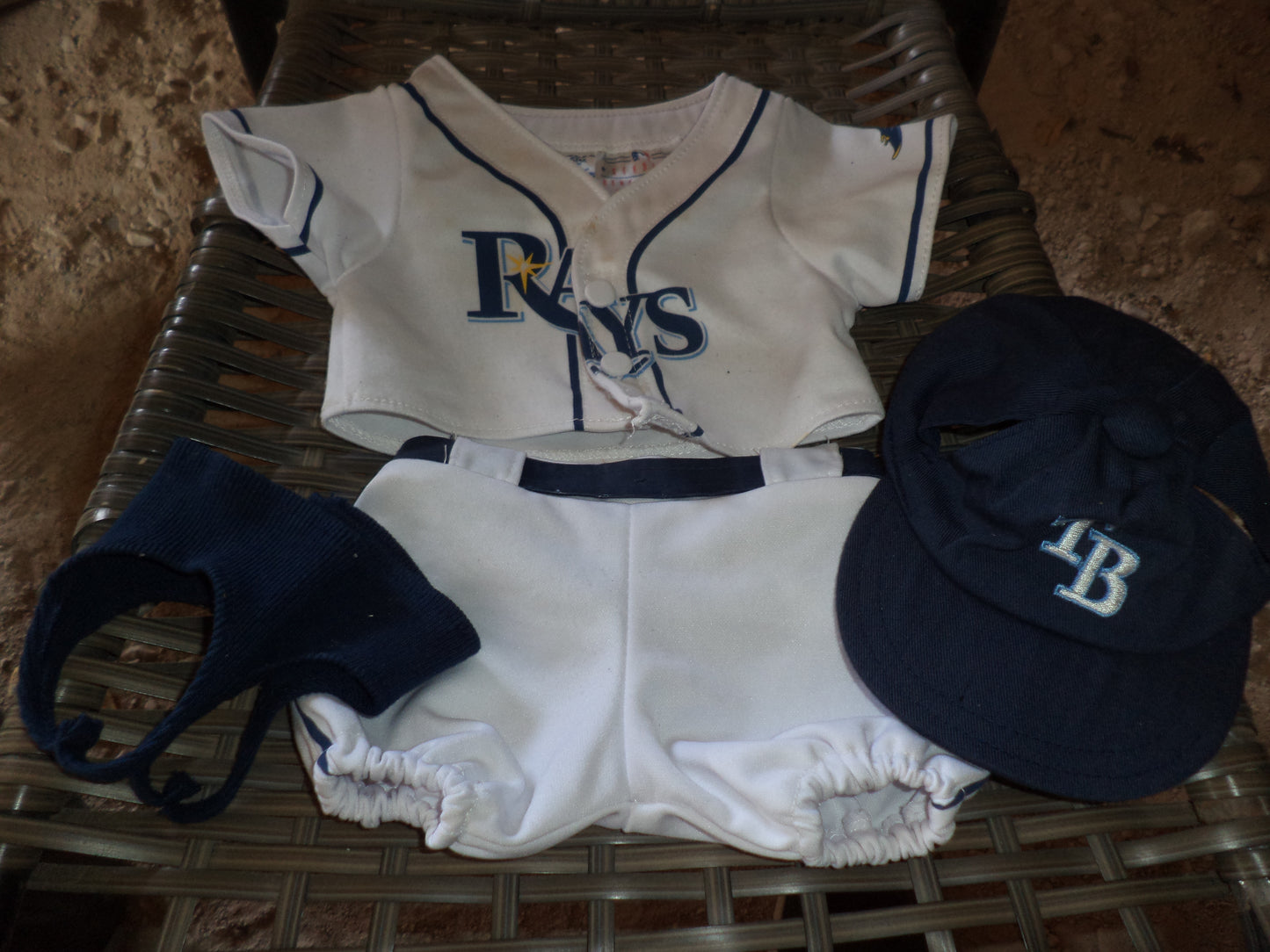 Build A Bear New York Rays Uniform w/Cap