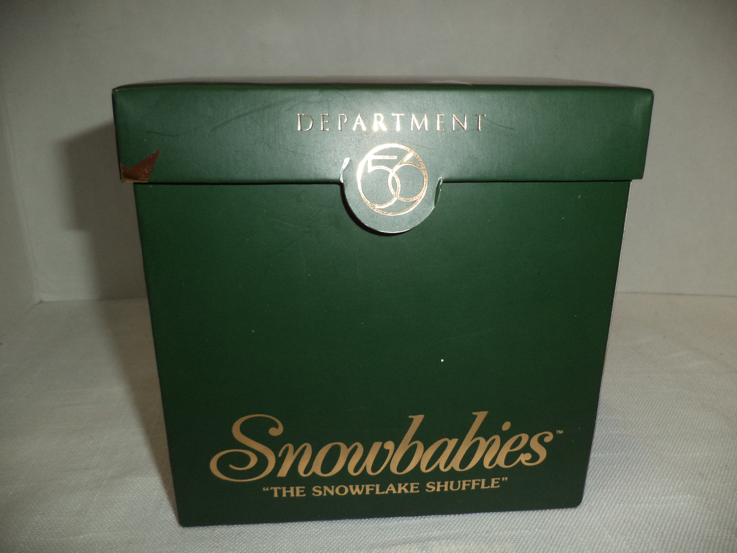 The Snowflake Shuffle 2002 NIB Snow Babies Figurine