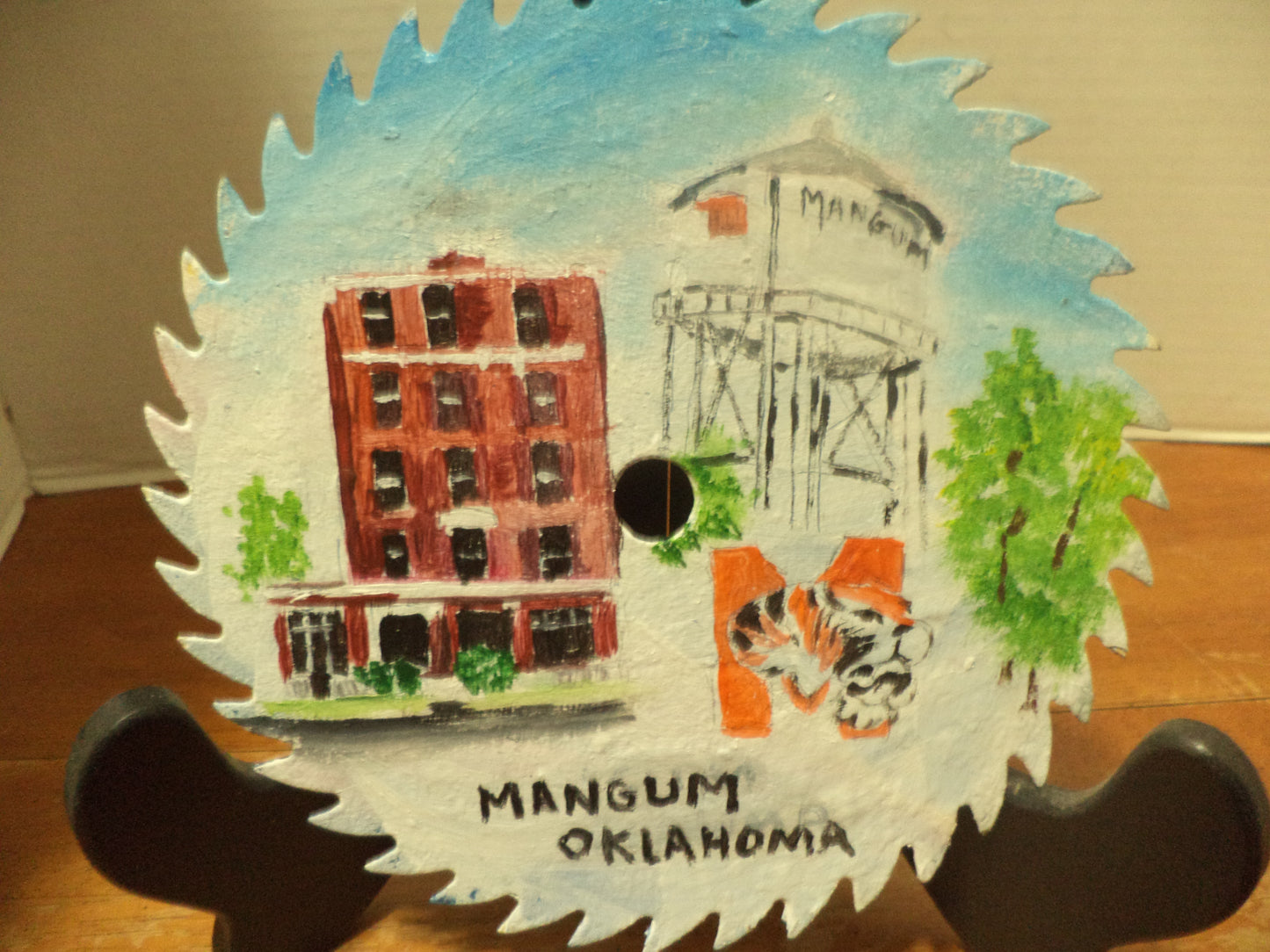 Round Saw Blade Painting