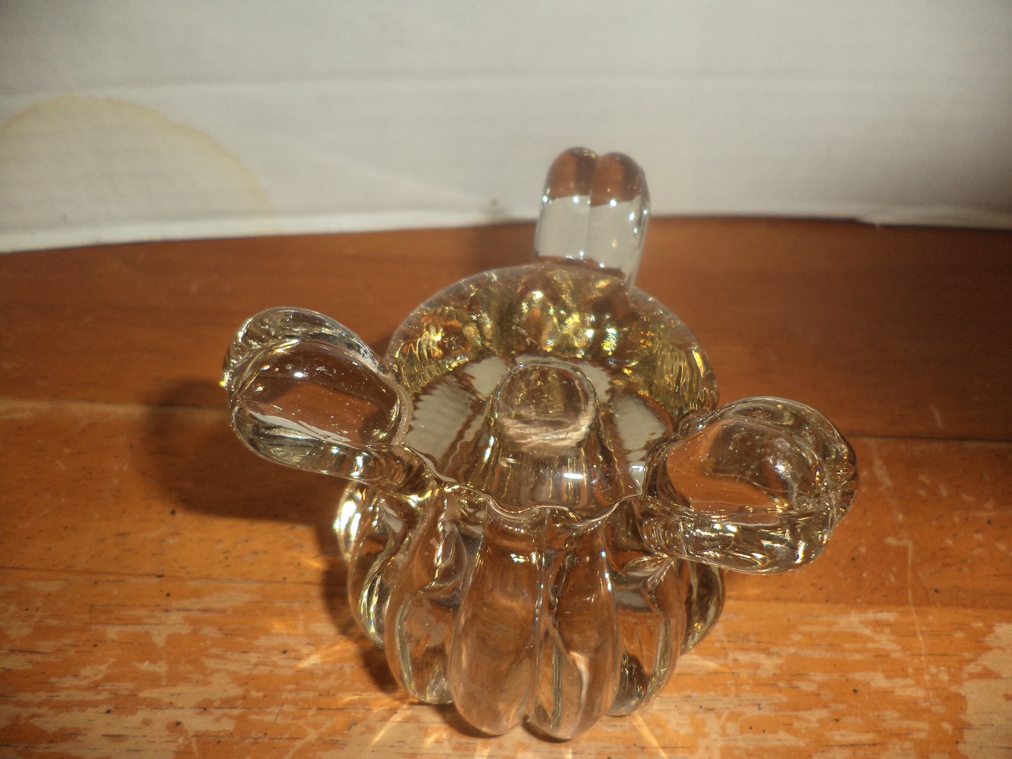 Lead Crystal Footed Candle Holder