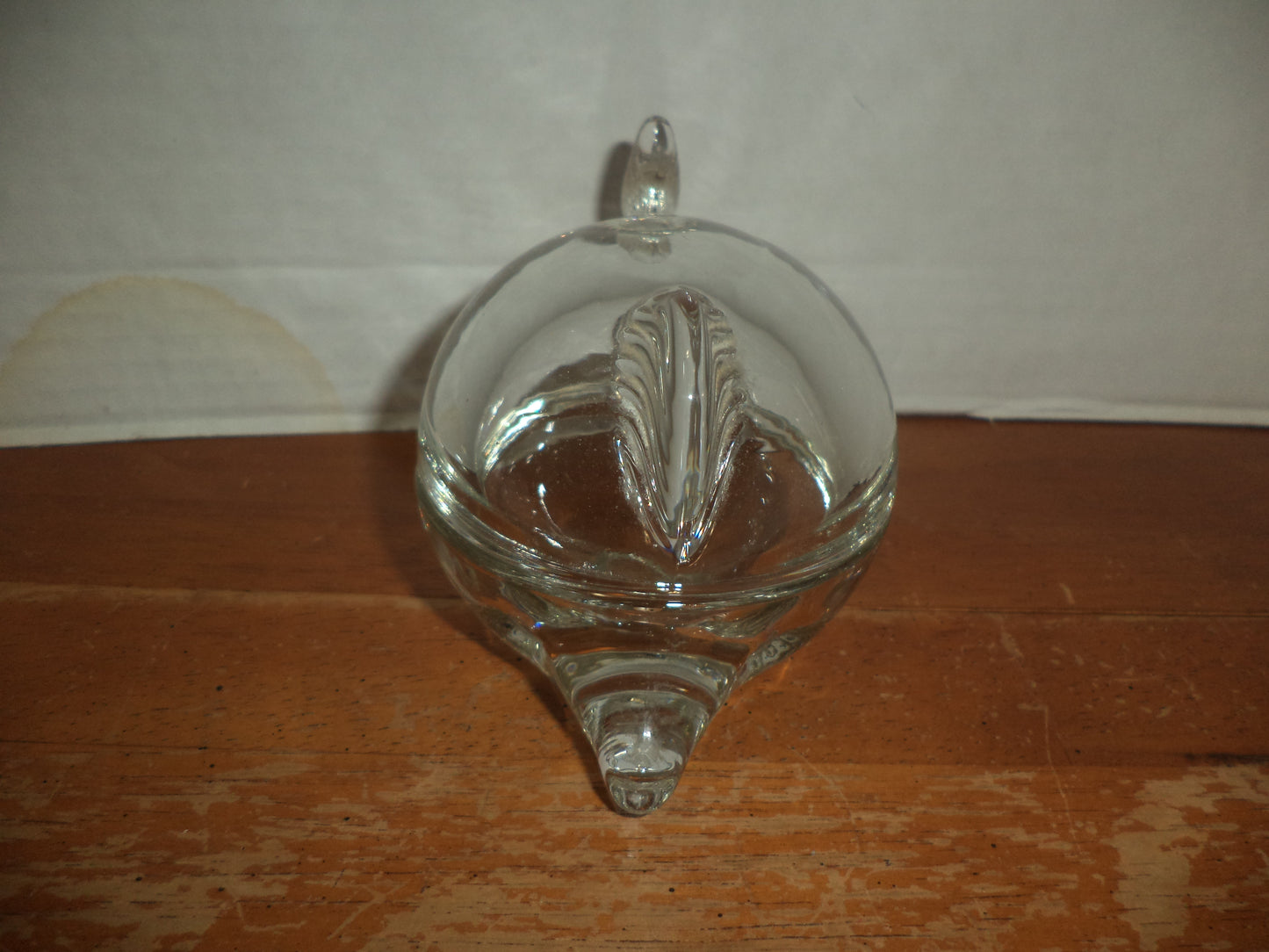 Anchor Hocking Glass Shaped Fish Trinket Dish