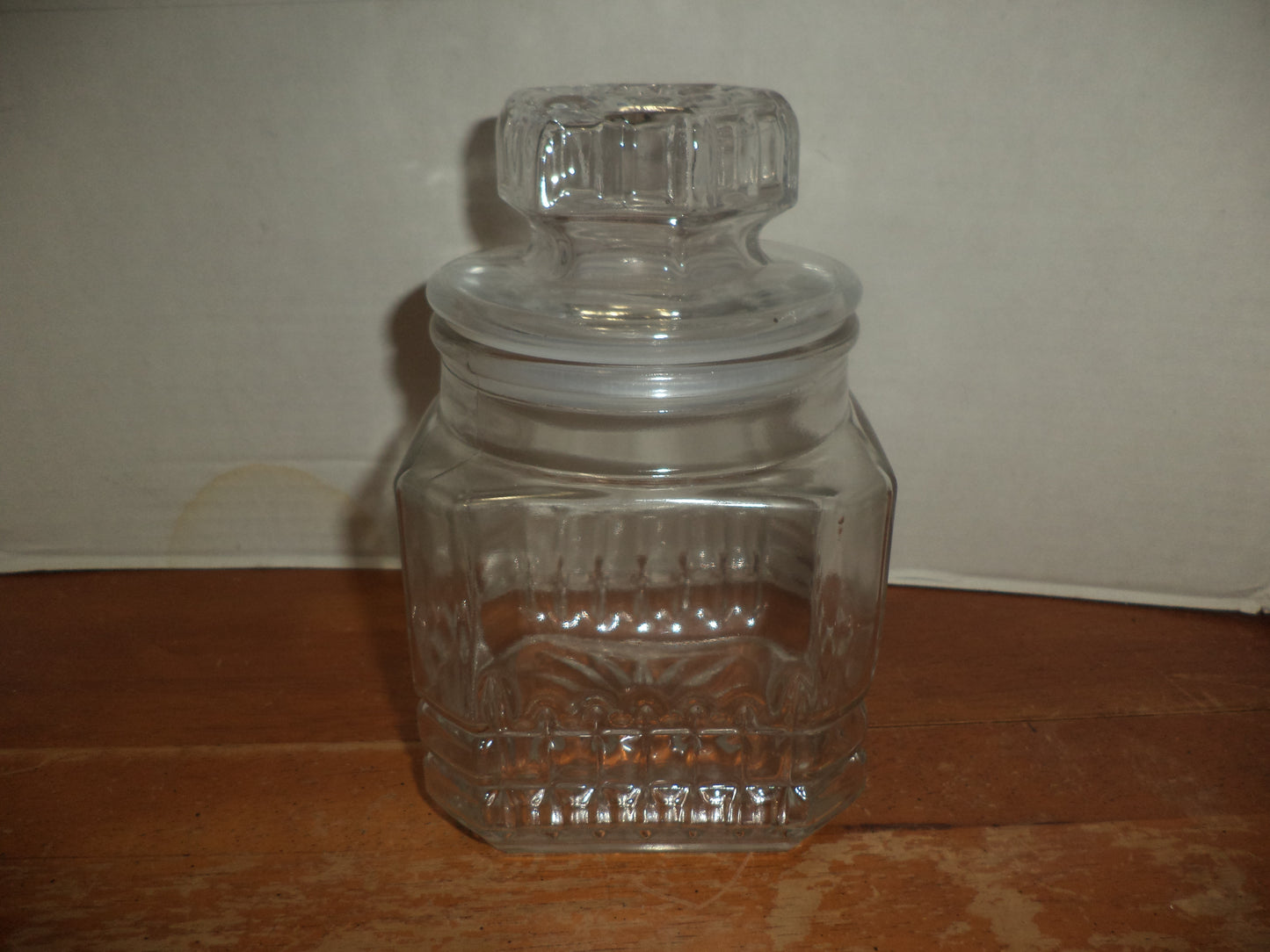 Vintage Koege Drugstore Apotherary Jar w Lid