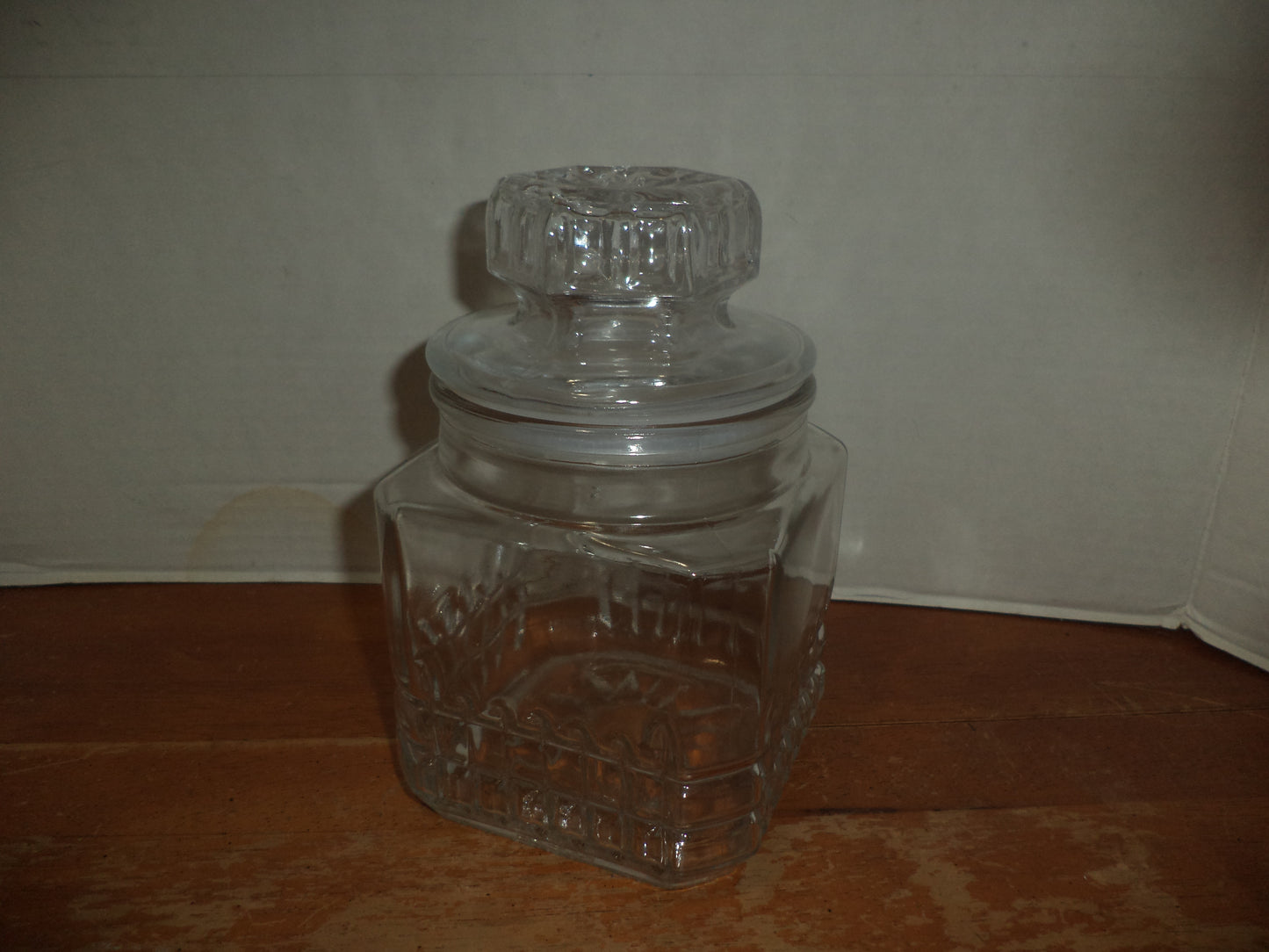 Vintage Koege Drugstore Apotherary Jar w Lid