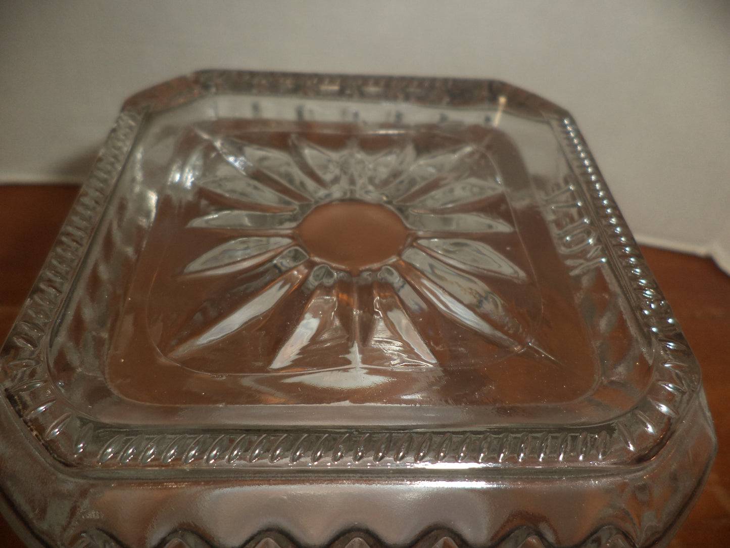 Vintage Koege Drugstore Apotherary Jar w Lid