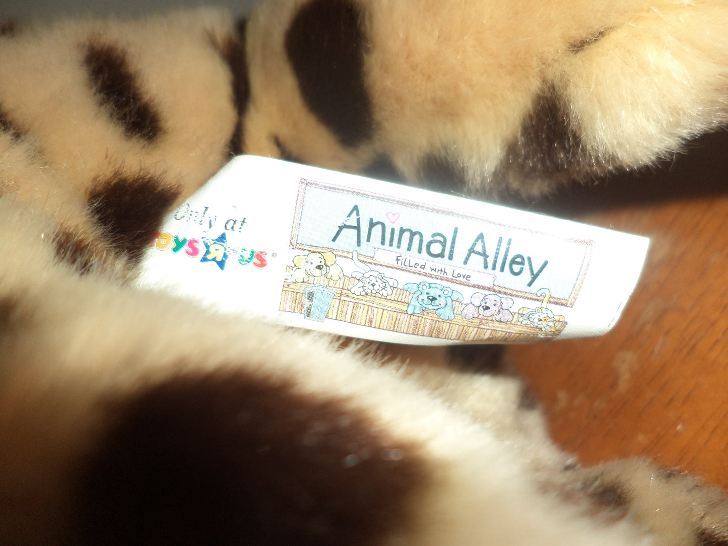 Animal Alley Plush Spotted Cheetah
