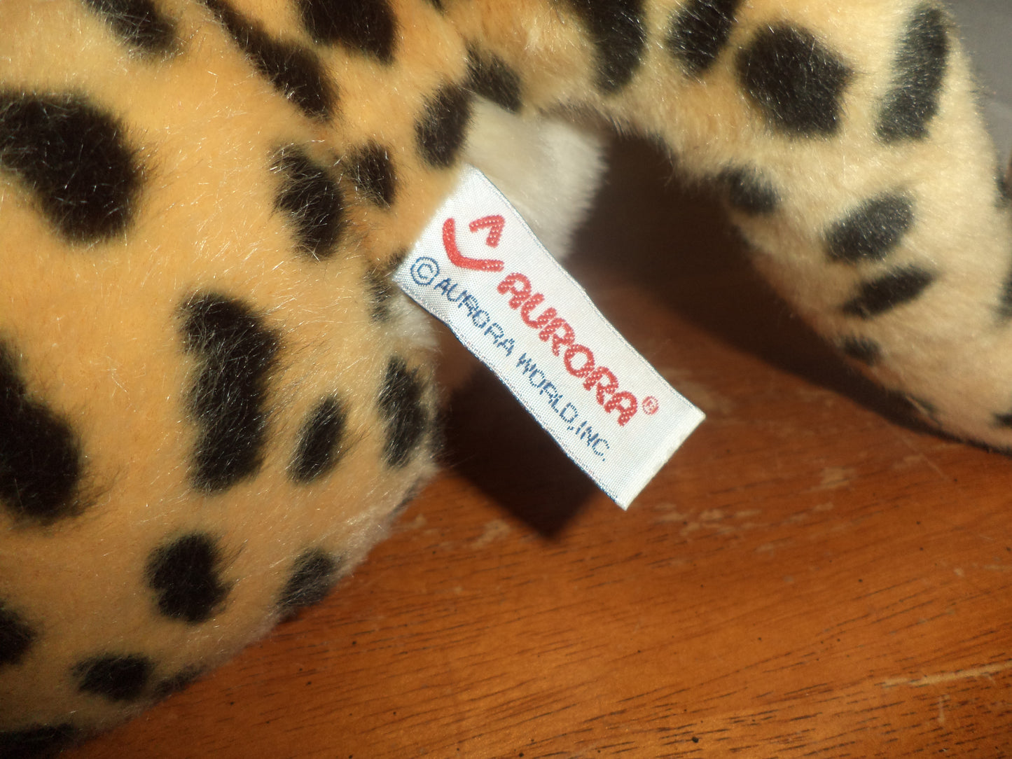 Aurora Plush Spotted Cheetah