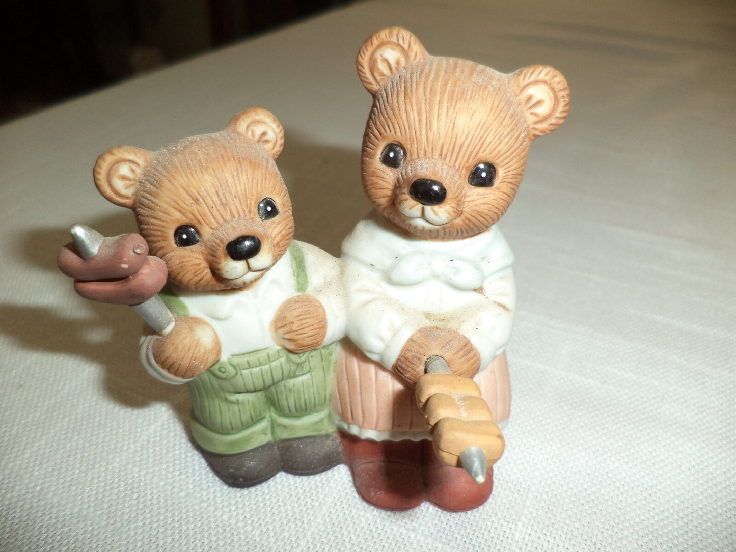 16 Homco Bear Figurines