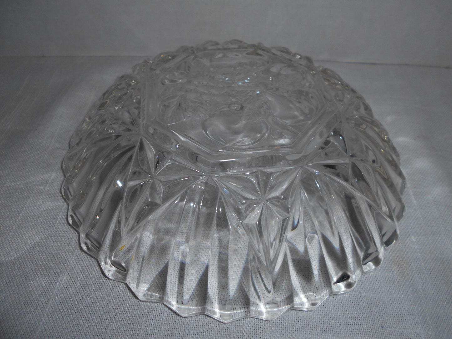 Fruit Design Glass Bowl