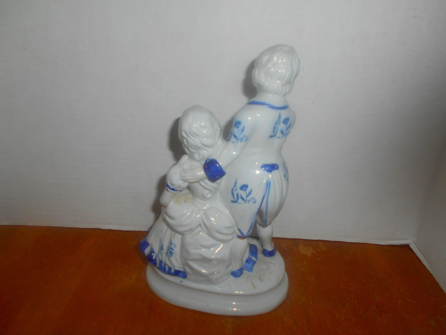Porcelain Colonial Man & Lady Figurine