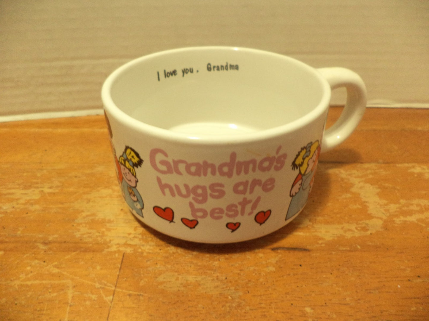 Grandma,s Hugs Are Best & I Love Grandma Soup Mug