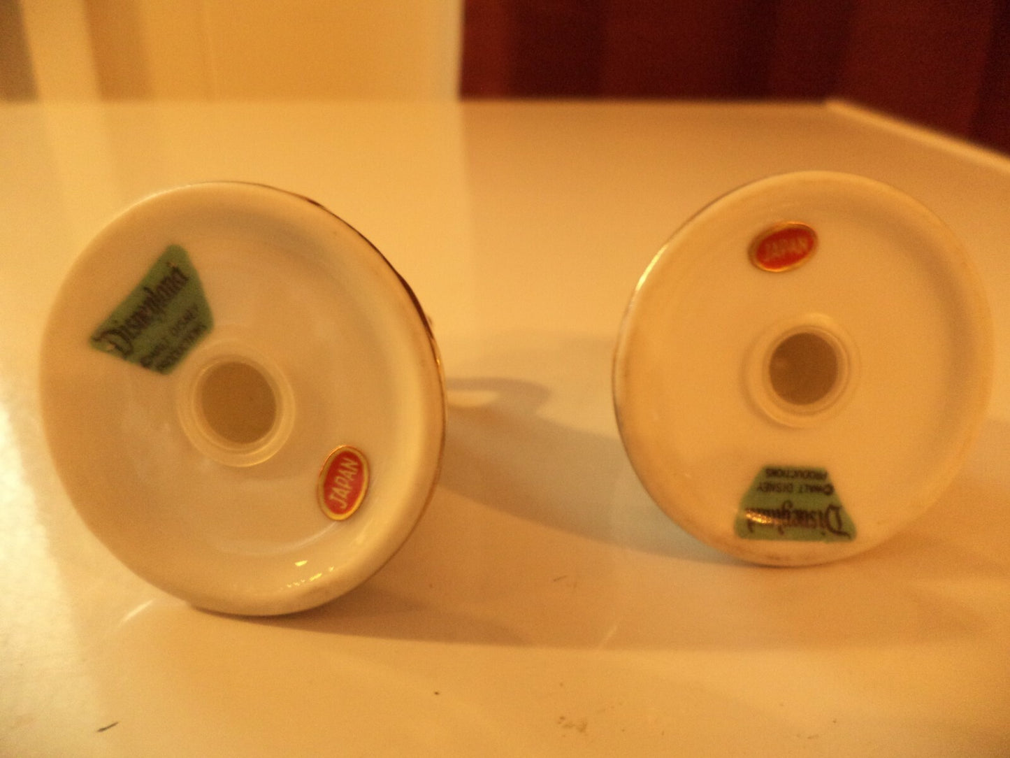 Disneyland Bell Shaped Salt & Pepper Shakers