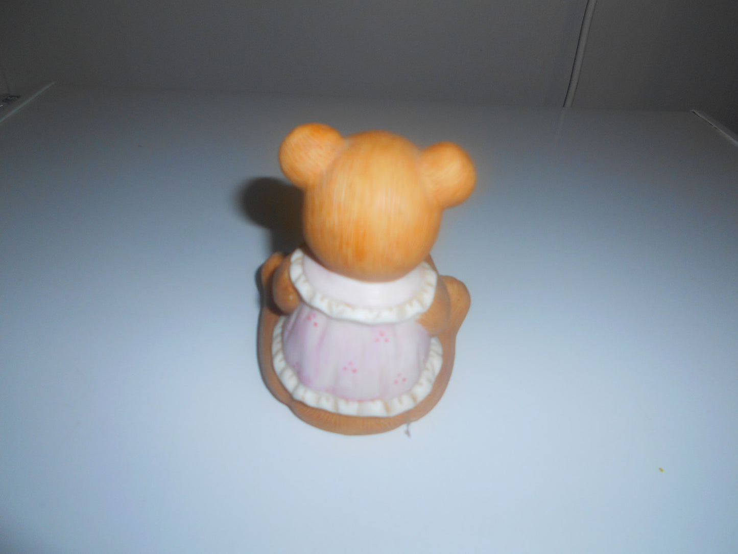 Summer Girl Bear with Apples HOMCO Bear Figurines #1405 4 in VTG