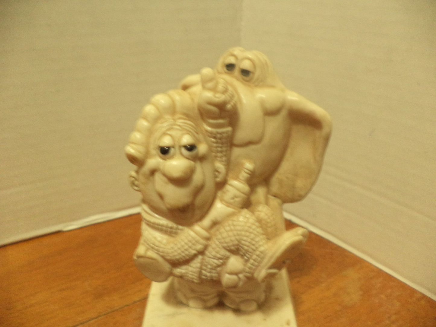 R&W Berries #9130 I Never Drink Alone Elephant Figurine