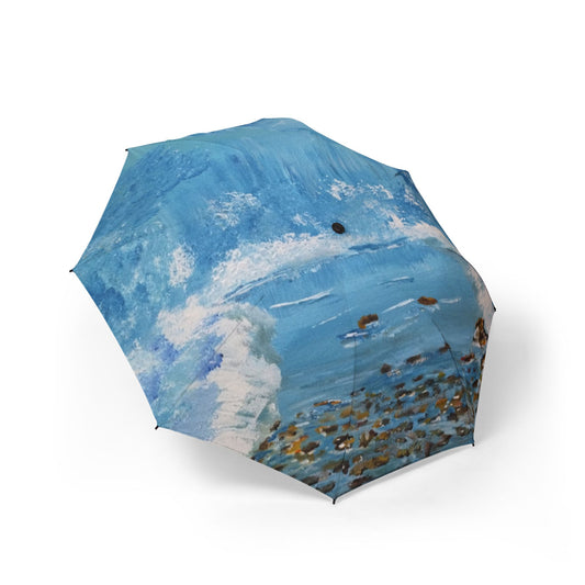 Magical Ice Semi-Automatic Foldable Umbrella