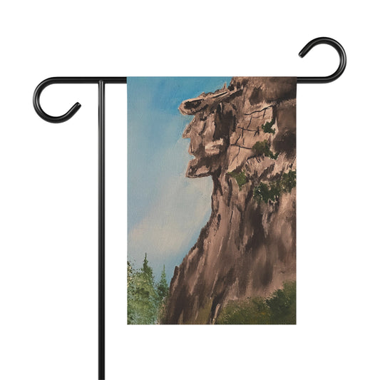 Old Man on the Mountian Garden & House Banner