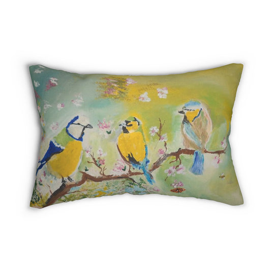 Birdies Lumbar Pillow