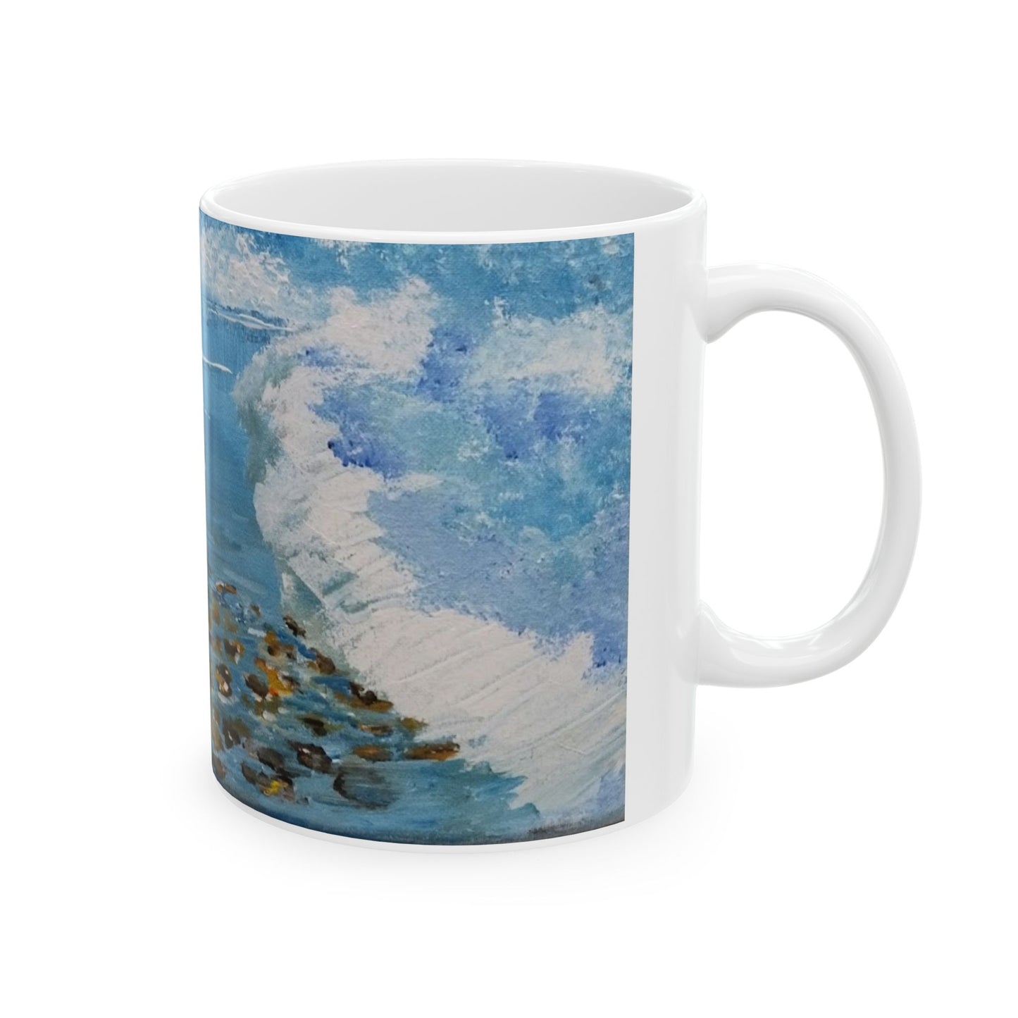 Magical Ice Ceramic Mug, (11oz, 15oz)