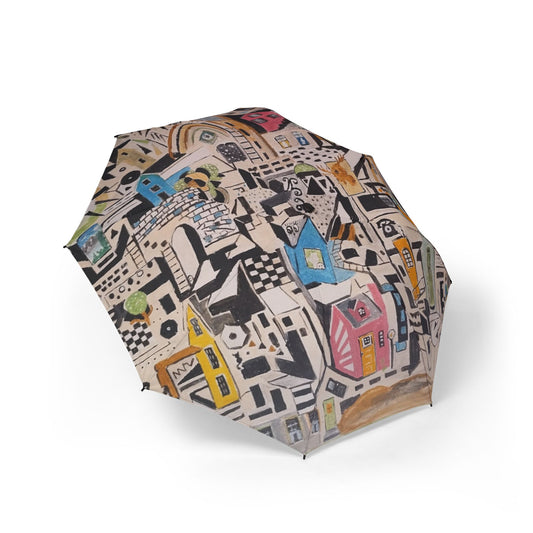 Nostalgia Semi-Automatic Foldable Umbrella