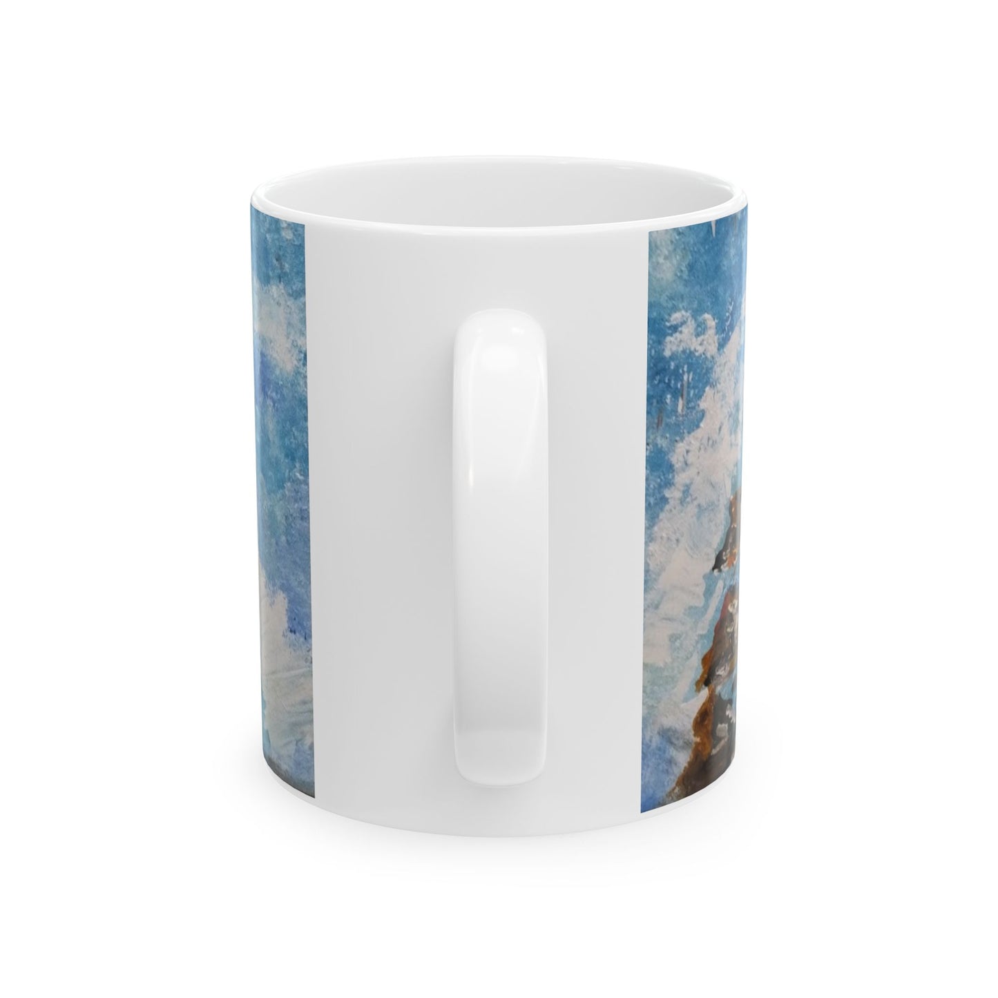 Magical Ice Ceramic Mug, (11oz, 15oz)