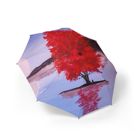 Seeing Red Semi-Automatic Foldable Umbrella