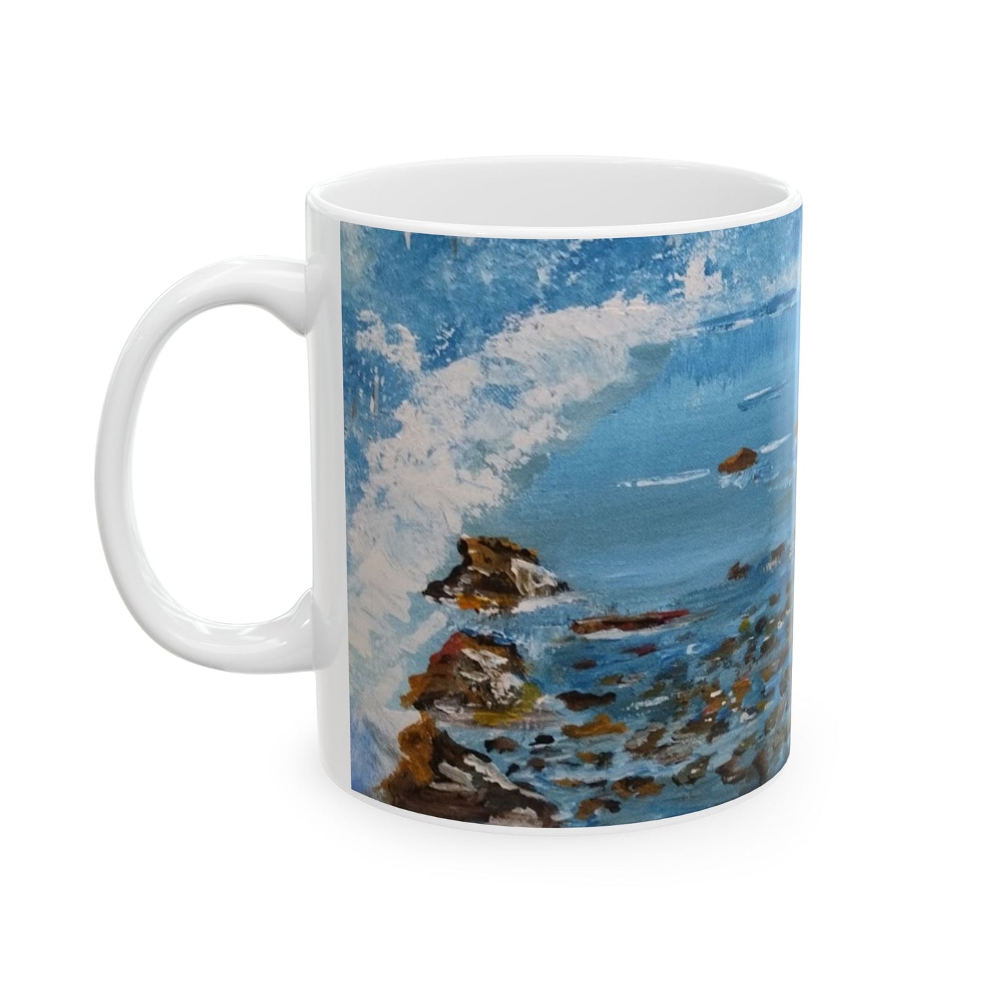 Magical Ice Ceramic Mug, (11oz, 15oz)