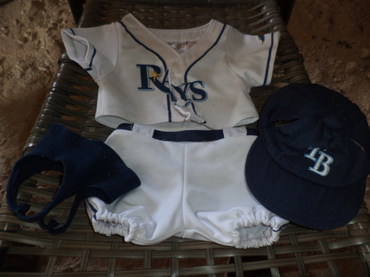 Build A Bear New York Rays Uniform w/Cap