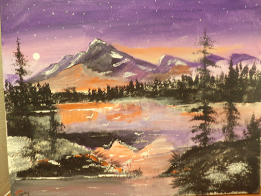 Spectacular Night Painting # 219