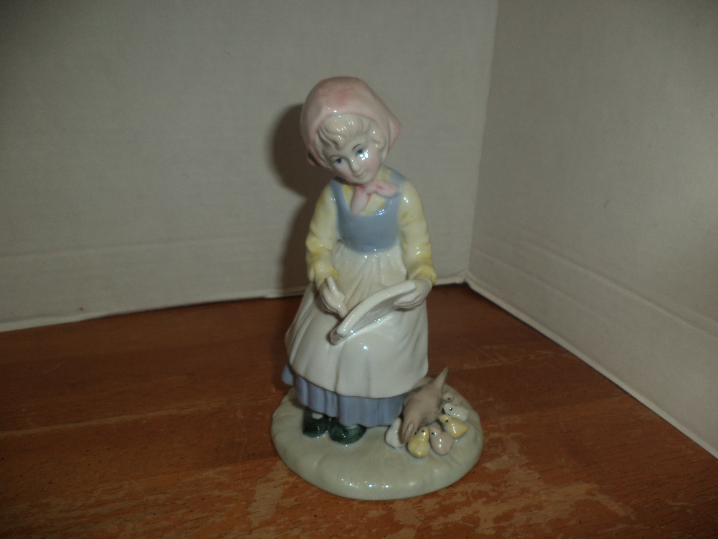 Duncan Royale Young Farm Girl Figurine