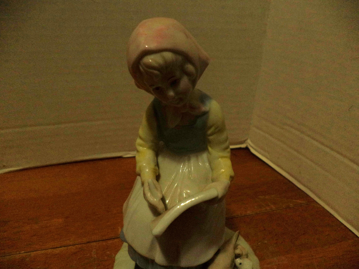 Duncan Royale Young Farm Girl Figurine