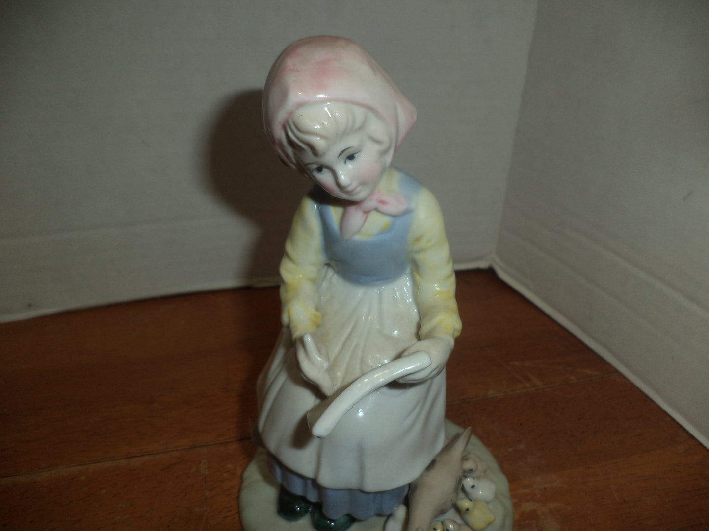 Duncan Royale Young Farm Girl Figurine