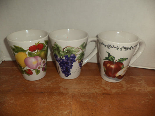 3 Today,s Home Fruit Design Mugs