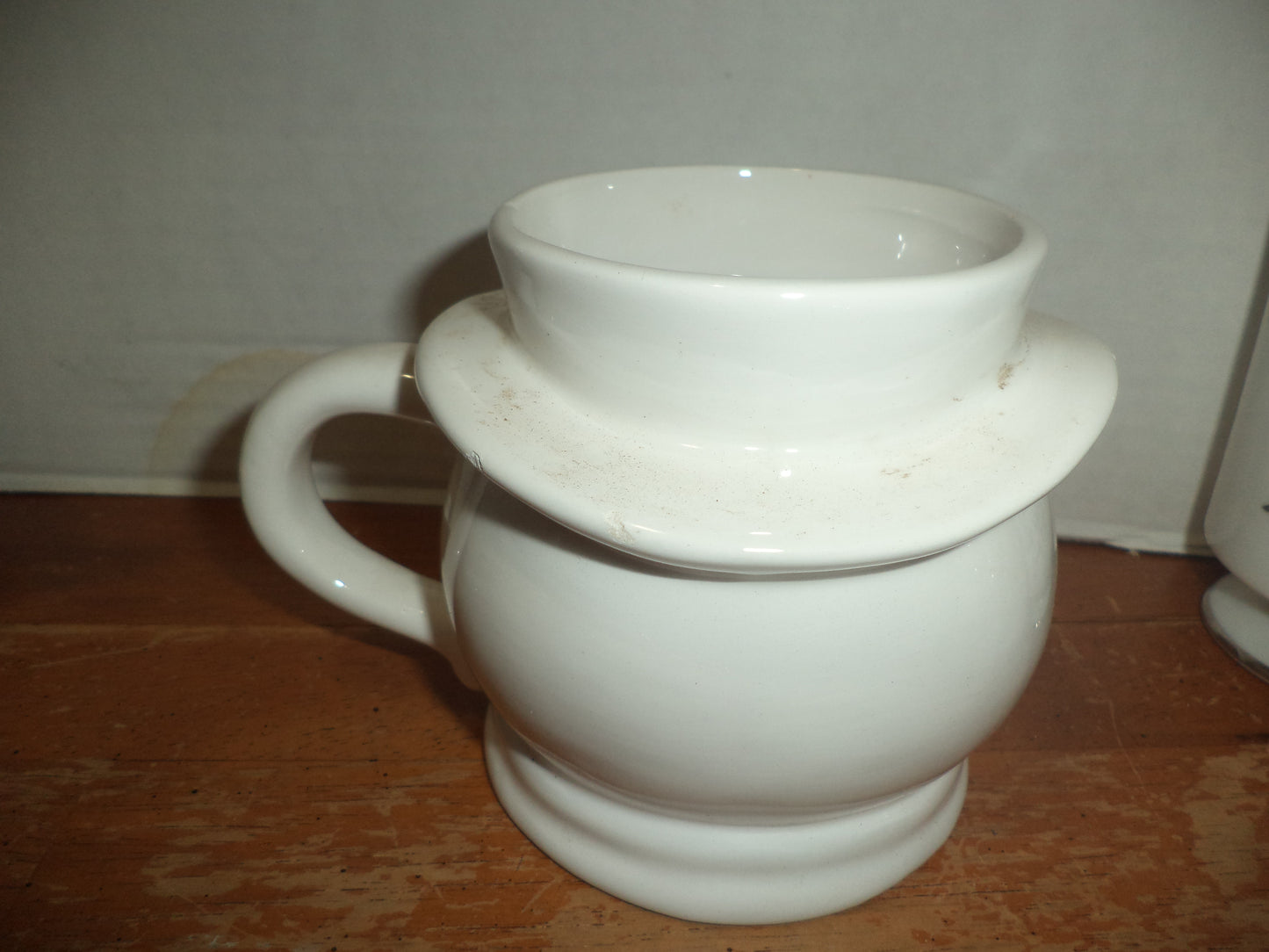Earthenware Snowman Mug