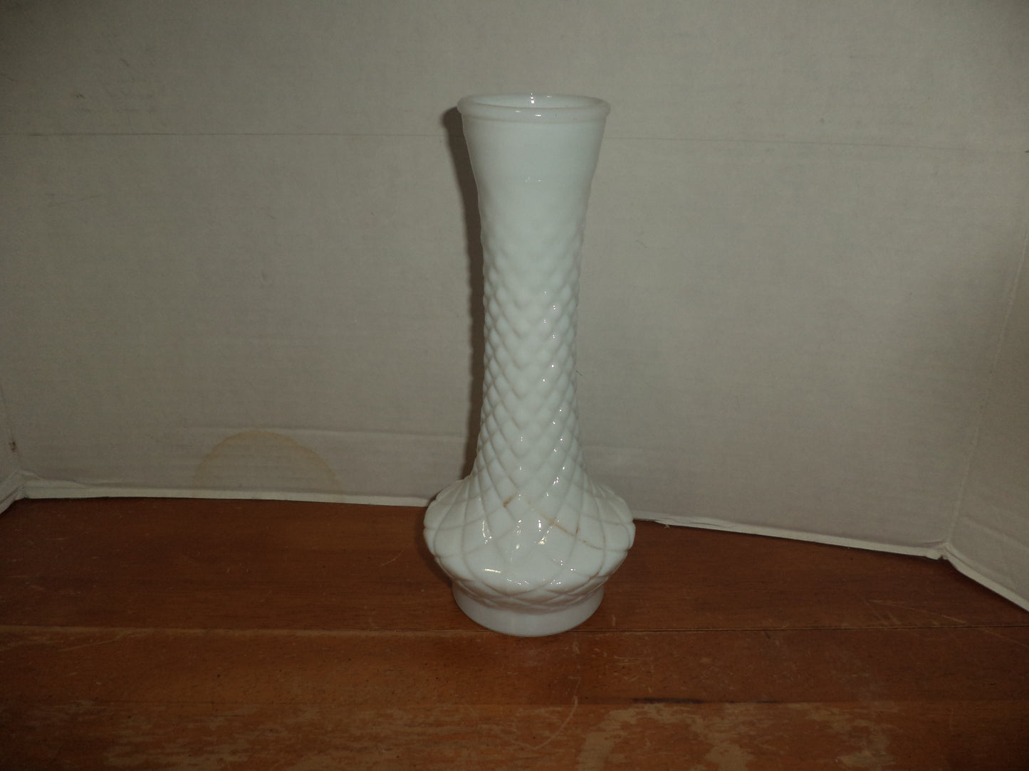 Randall Milk Glass Bud Vase