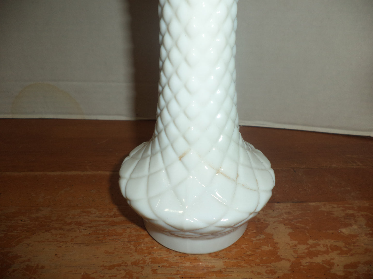 Randall Milk Glass Bud Vase