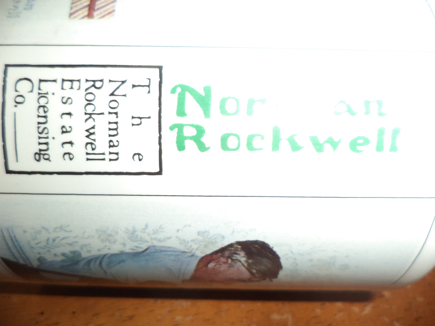 Norman Rockwell Home For Christmas Mug